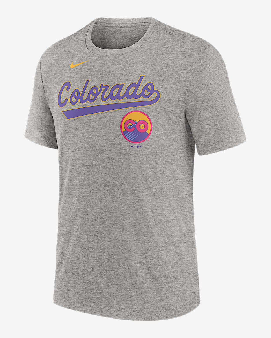 Colorado Rockies City Connect Men's Nike MLB T-Shirt. Nike.com